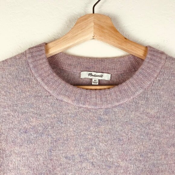 Madewell Lilac Longsleeve Payton Sweater Size X-Small - Picture 4 of 11
